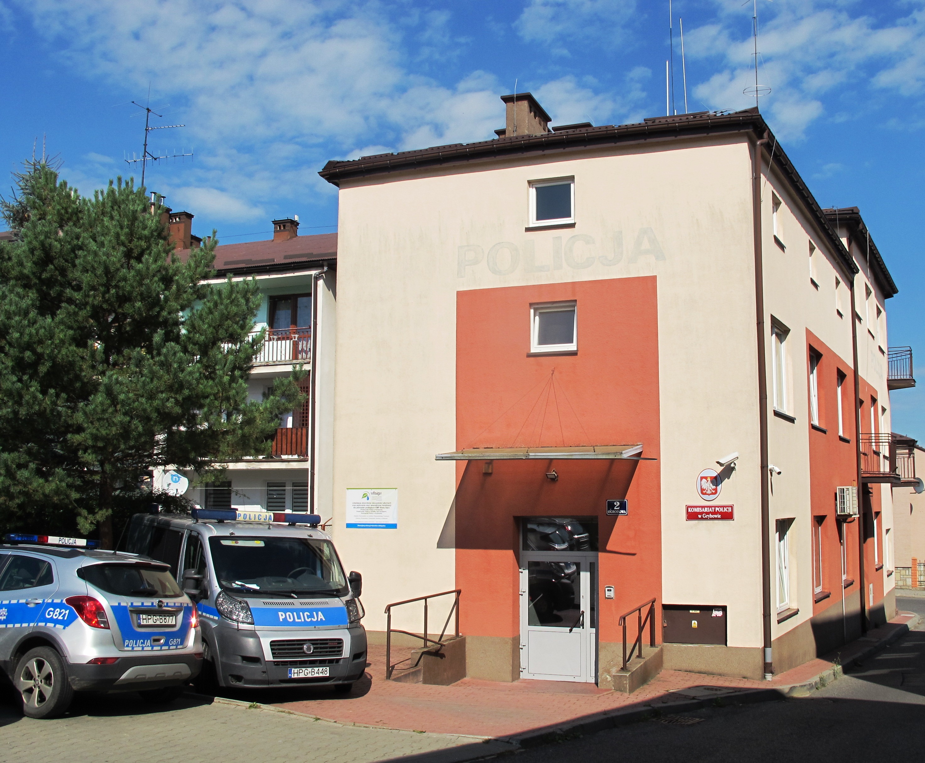 Budynek Komisariatu Policji w Grybowie