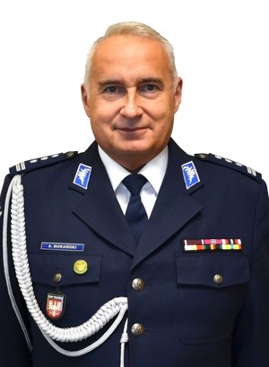 insp. Adam Bukański - białe tło