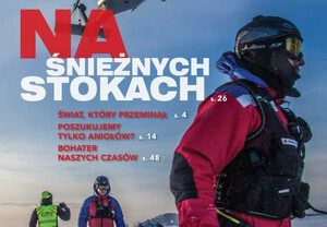 fragment okładki Gazety policyjnej z ratownikami