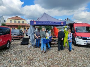 stoisko profilaktyczne PSP