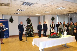 4. insp. A. Bukański przemawia do zebranych