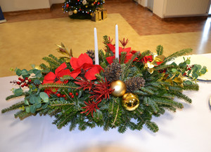 9. stroik świąteczny