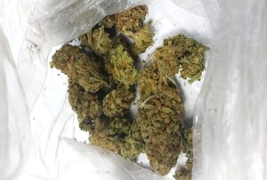 susz zabezpieczony przez policjantów