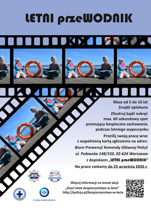 plakat z opisem konkursu