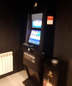 zabezpieczony automat do gier