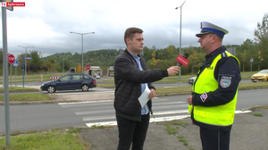 od lewej redaktor Sądeczanina.info obok Naczelnik WRD