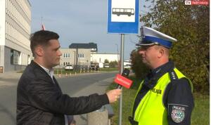 Piątek z drogówką - dziennikarz rozmawia  z Naczelnikiem WRD