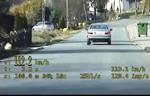 kadr z nagrania wideorejestratora