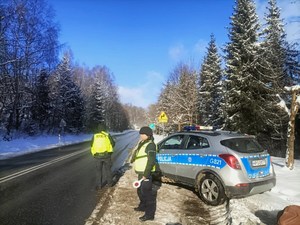 7. posterunek blokadowy w rejonie Krzyżówki