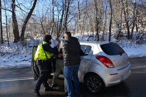 8. zatrzymanie kierującego przez policjantów