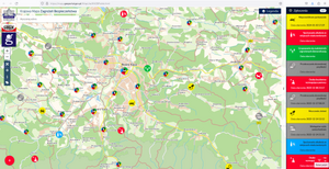zrzut ekranu - Krajowa Mapa Zagrożeń Bezpieczeństwa