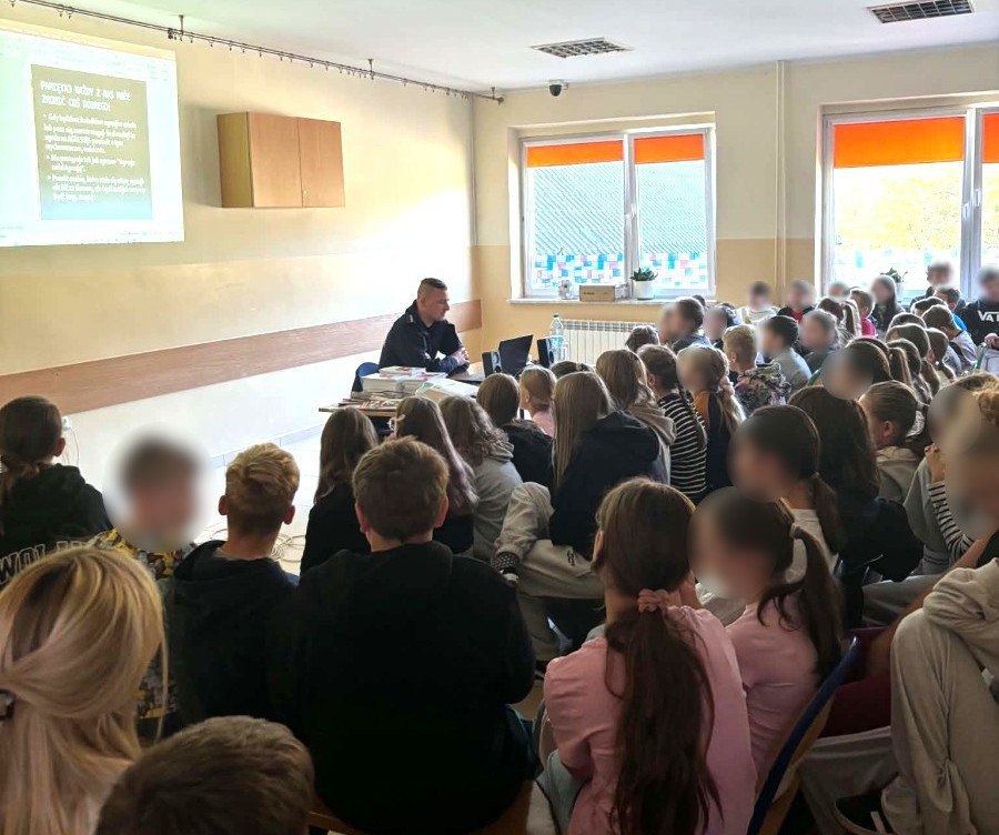 Akcja profilaktyczna „Dzieciństwo bez przemocy” w Złockiem
